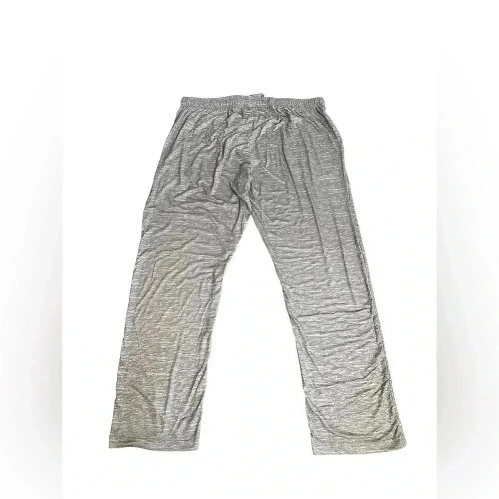 Hanes Men's Knit Sleep Lounge Pants Comfort Soft Light Gray Space XL(40-42)